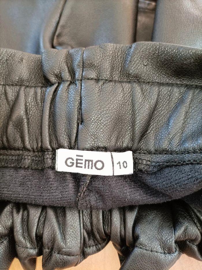 Short simili cuir gémo 10 ans - photo numéro 4