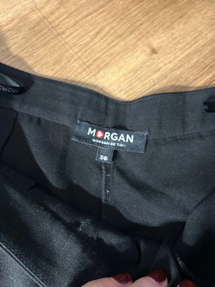 Pantalon noir classe couture perles Morgan 36 - photo numéro 6