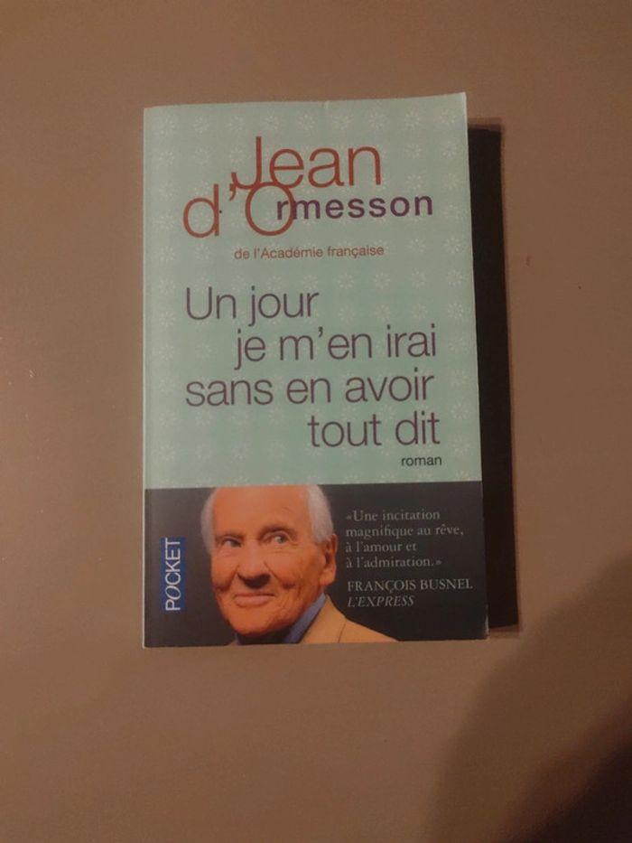 Un jour je m en irai sans en avoir tout dit - photo numéro 1