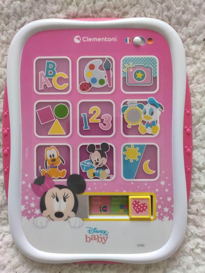 Ma première tablette baby Minnie Disney Clementoni - photo numéro 2