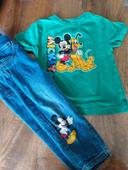 Ensemble jeans et t shirt 2 ans