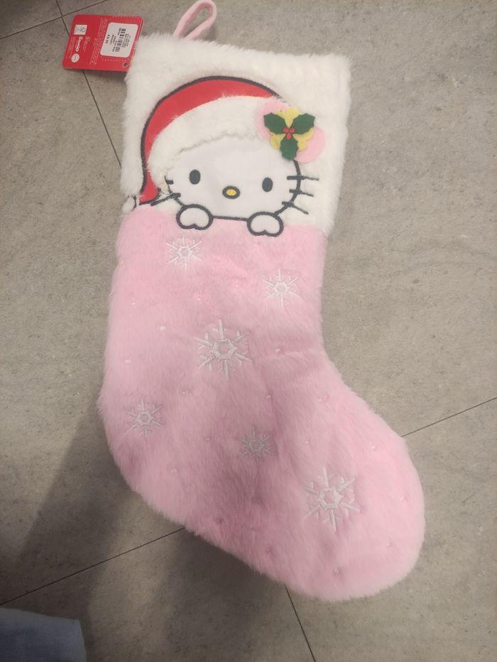 Chaussette botte de noël Hello Kitty