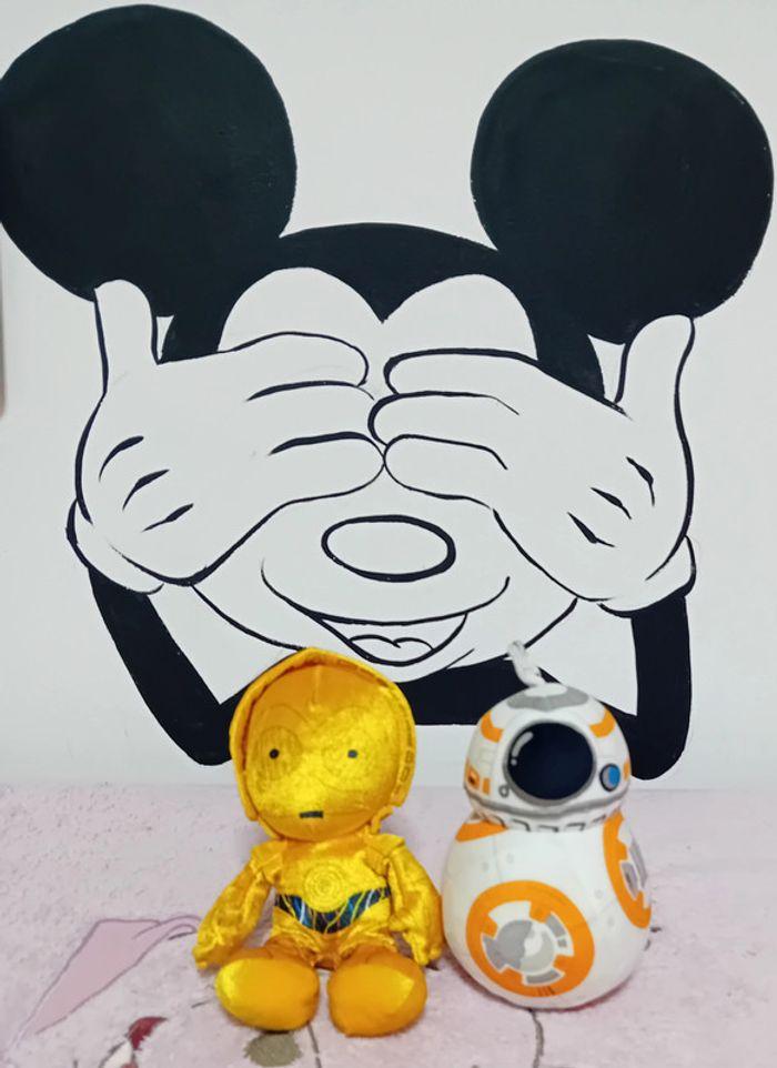 Bb8 et C3-PO star wars disney - photo numéro 1