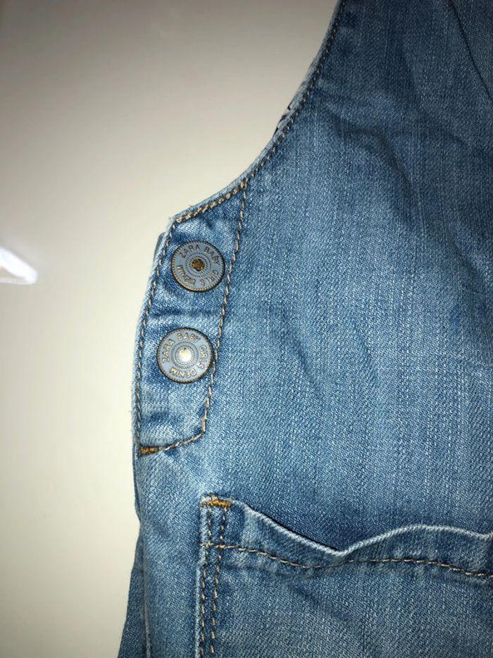 Salopette jeans Zara 2/3ans - photo numéro 6