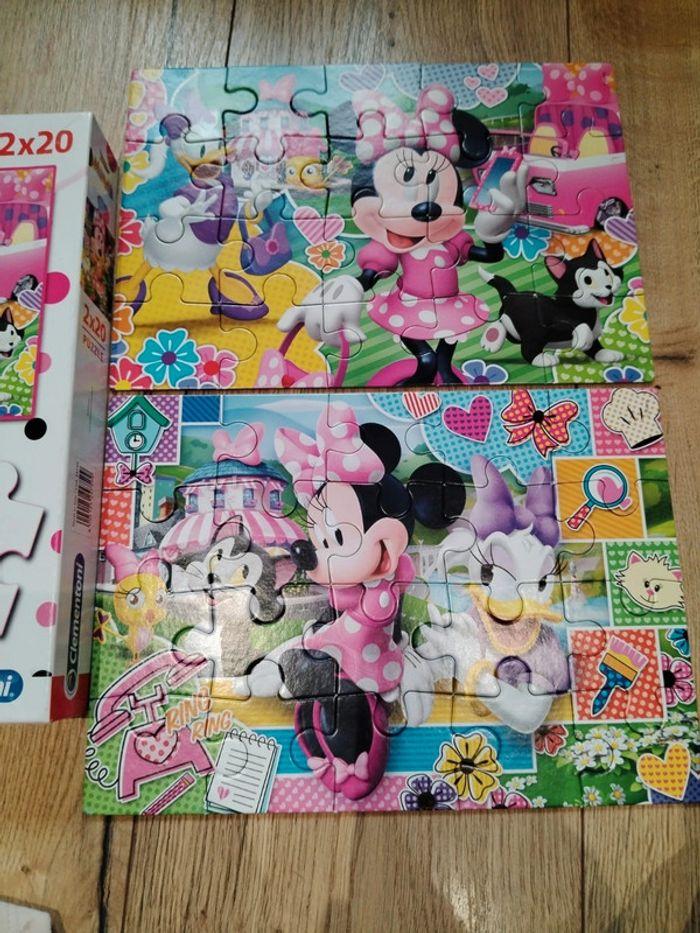 Puzzle Minnie 2x20 - photo numéro 1