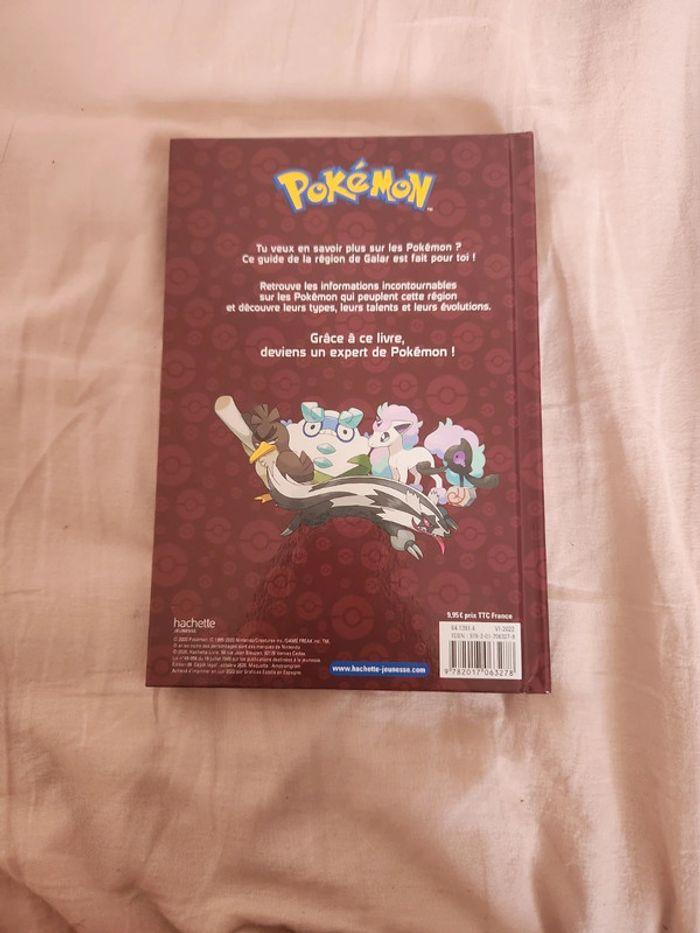 Livre Pokedex région de Galar Pokemon - photo numéro 2