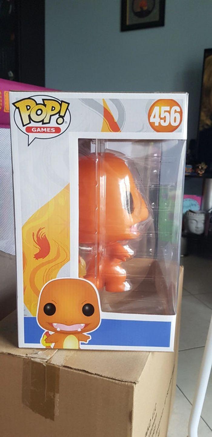 Reservé 🛑Funko pop Salamèche/ Charmander jumbo - photo numéro 2