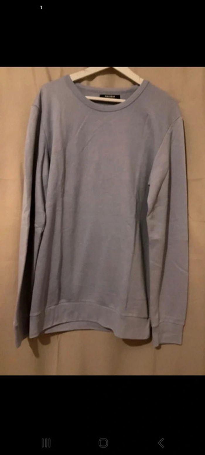 Sweat homme lila violet taille l pull & bear