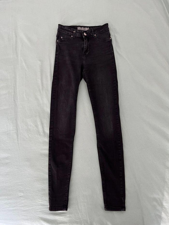 Jean skinny gris anthracite - photo numéro 2