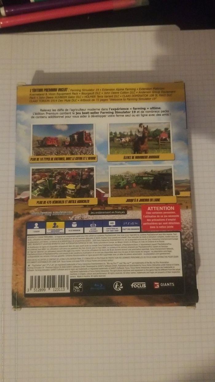 Coffret jeux ps4 farming simulator 19 - photo numéro 2