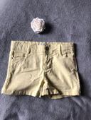 Short jaune Okaidi 7 ans