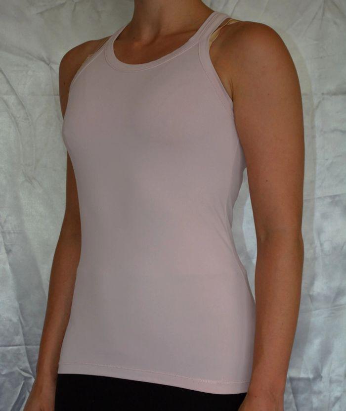 débardeur rose clair taille S/M - photo numéro 3