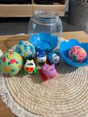 Jouets petites voitures animales + balles en mousse