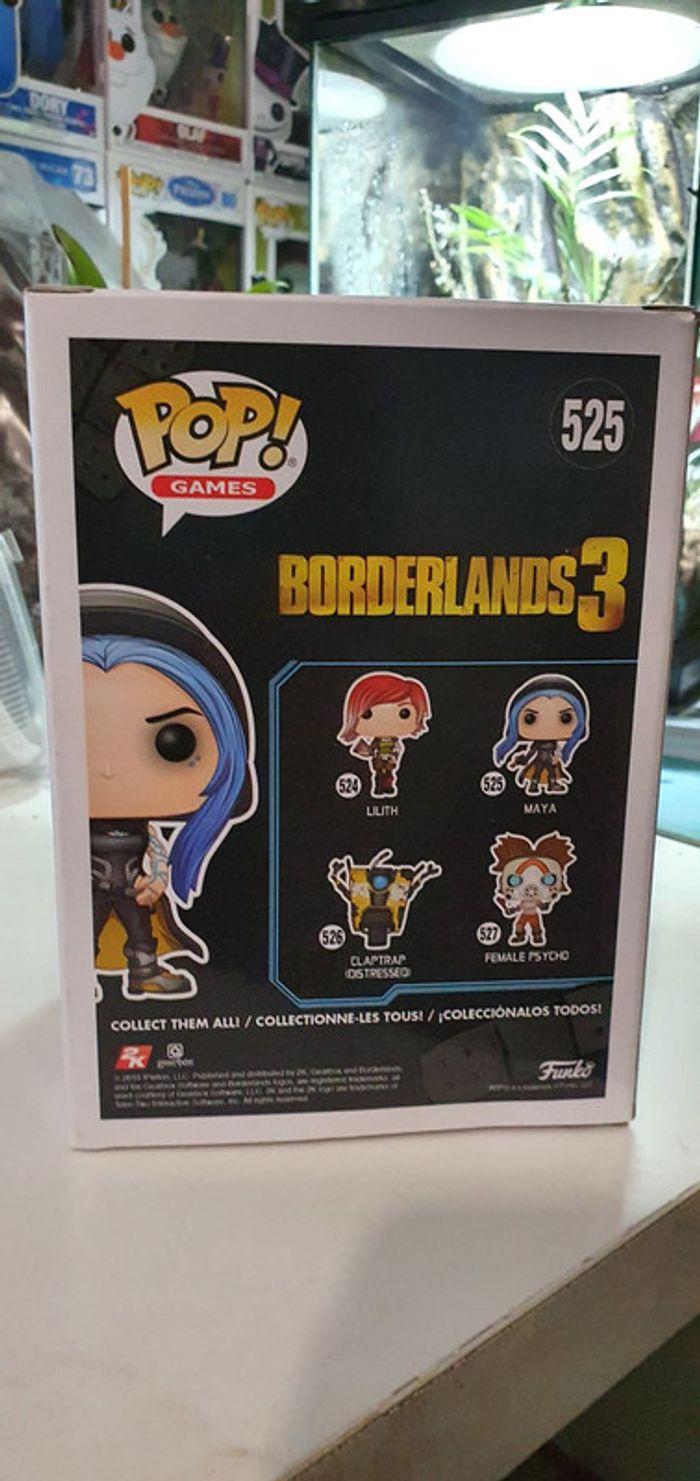 Funko pop Borderland Maya # 525 Exclu Funko Club - photo numéro 5