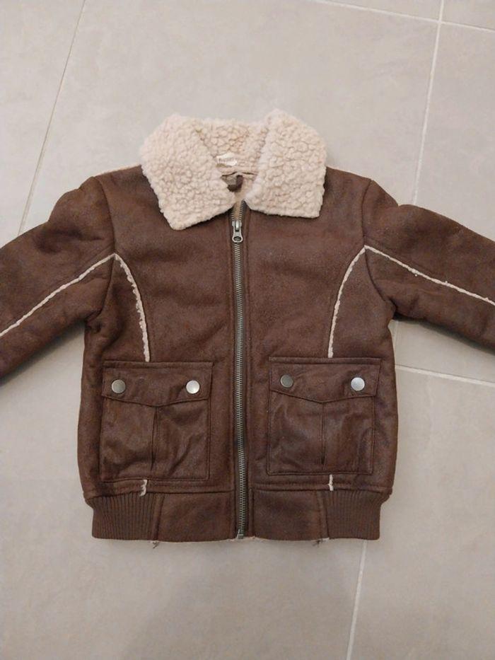 Blouson / veste marron T5A - photo numéro 2