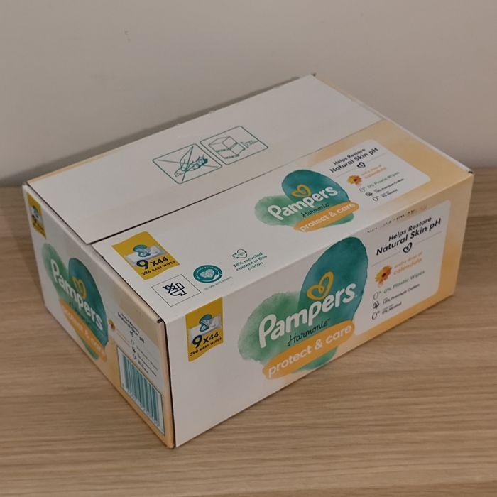 9 paquets de lingettes pampers Harmonie Protect & care - photo numéro 3