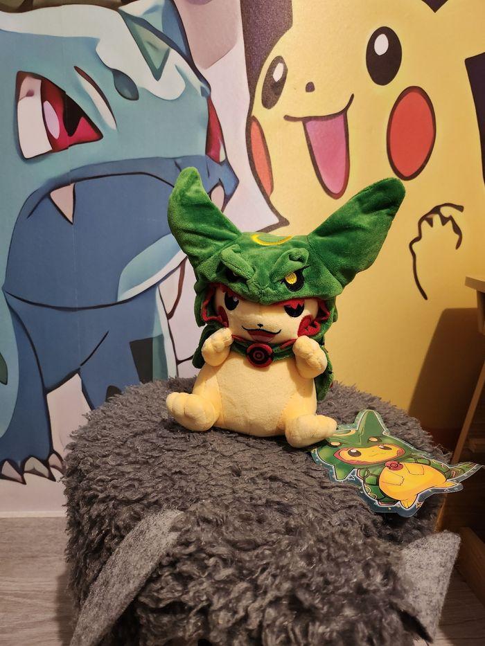 Peluche pokémon pikachu rayquaza - photo numéro 6