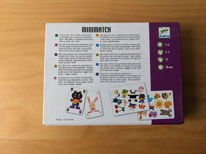 Jeu de cartes Minimatch - Djeco - photo numéro 2