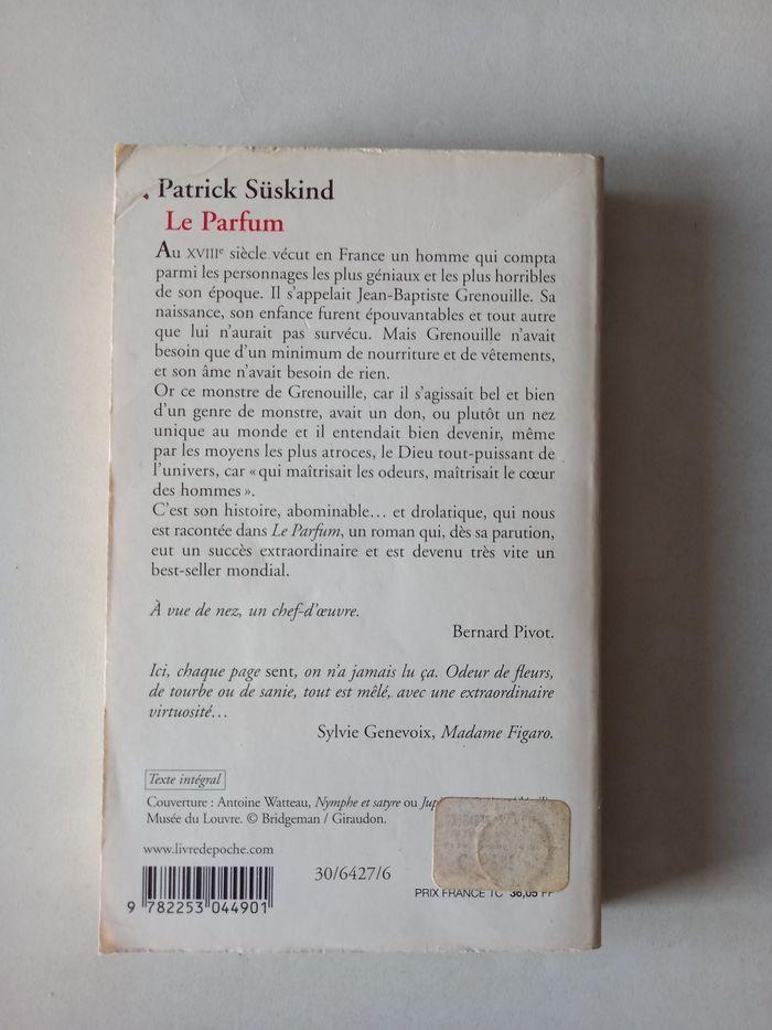 Le parfum (histoire d'un meurtrier) - Patrick Süskind - photo numéro 3