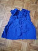 Robe bleu, 6 mois