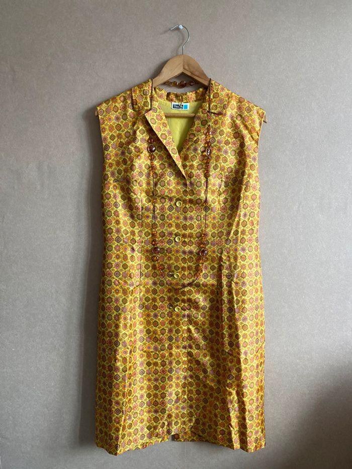 Vintage 70s dress/ Robe années 70 - photo numéro 2