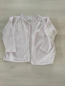 Gilet laine rose