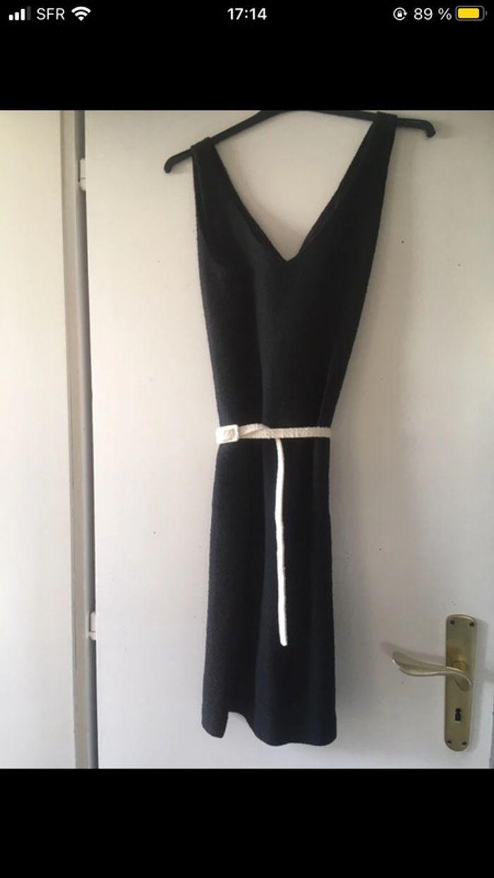 robe chic noire décolleté v 123 - photo numéro 1