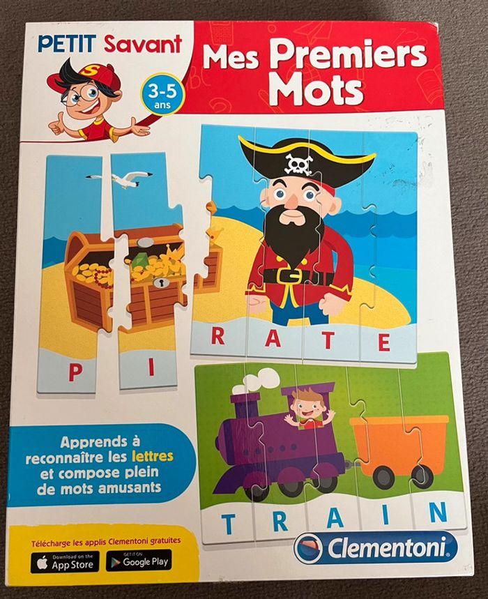 Puzzle Mes premiers mots - 3-5 ans - Clementoni - photo numéro 2