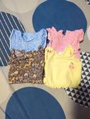 Lot de combi short