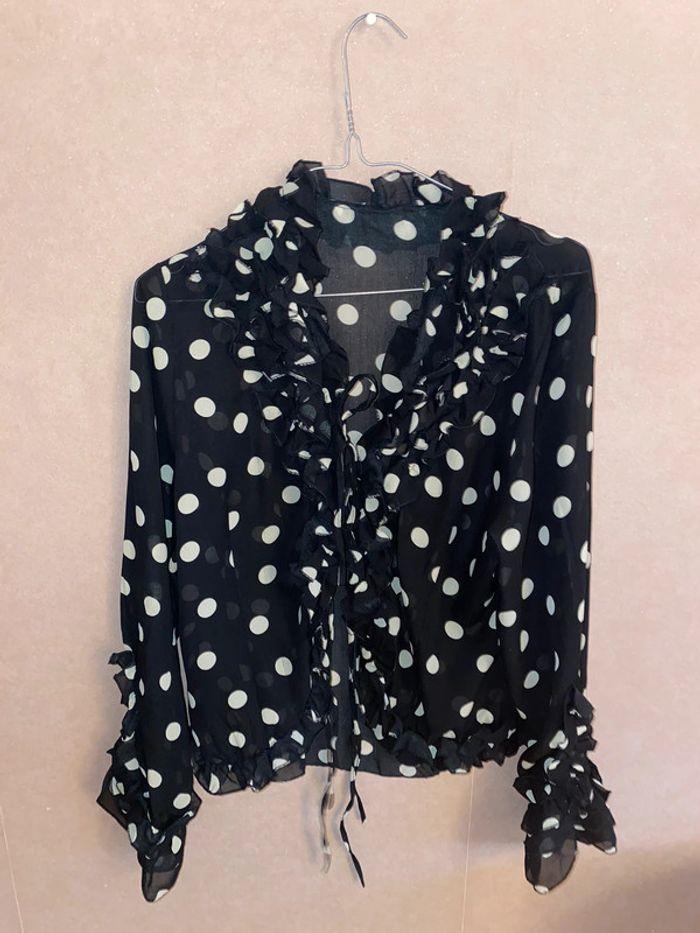 Vintage polka dot shirt - photo numéro 6