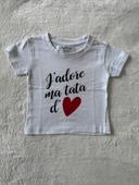 Tee shirt bebe Bougli Bougla