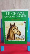 Le cheval du clan des sept, n° 184, 1970, "le clan des sept", bibliothèque rose