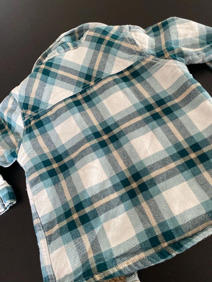 Veste polaire garçon à carreau 3ans - photo numéro 5