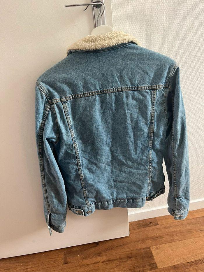 Veste jean polaire homme Zara - photo numéro 2