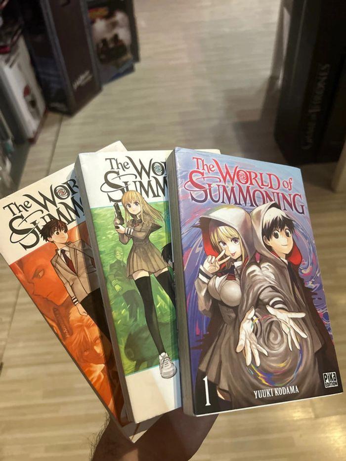 Lot Manga The World of Summoning 1 à 3 - photo numéro 1