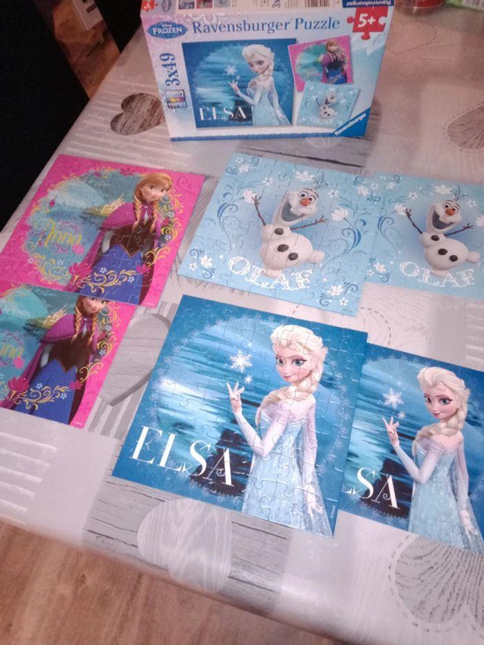 Puzzle reine des neiges