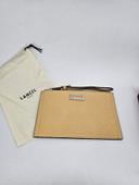 Pochette fine Zippée - Jaune / Beige - Lancel