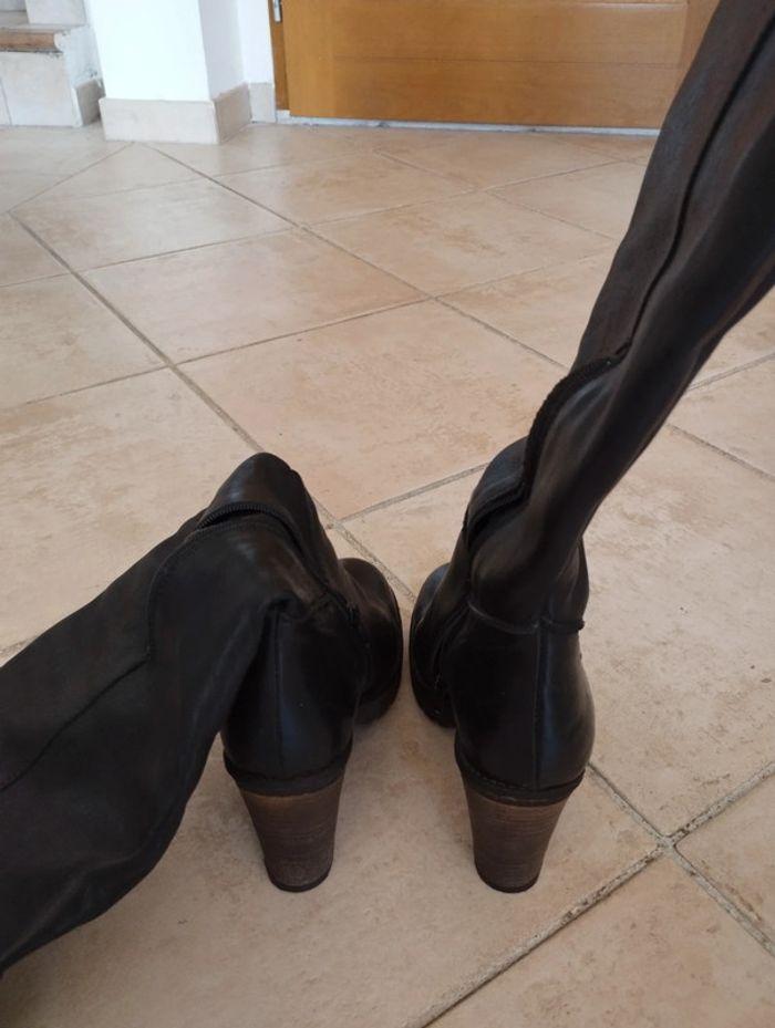 Bottes en cuir - photo numéro 2