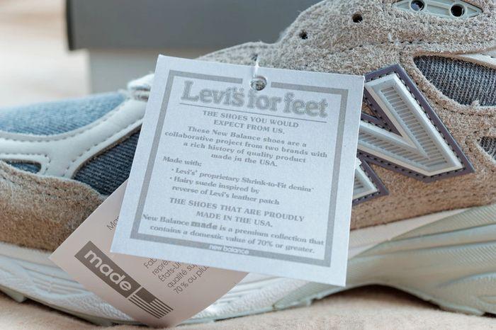 New Balance 990V3 x Levi's "Elephant Skin" - photo numéro 6