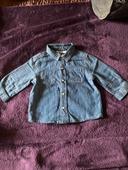 Chemise jeans 6 mois