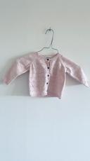 Gilet rose pale