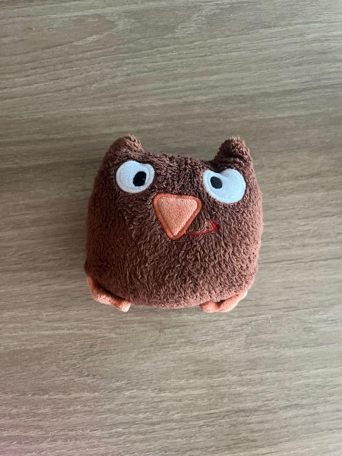 Peluche peluche hibou et singe - photo numéro 1