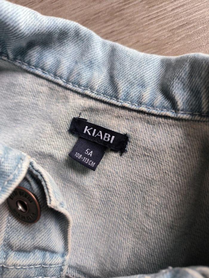 Veste en jeans kiabi 5 ans - photo numéro 2