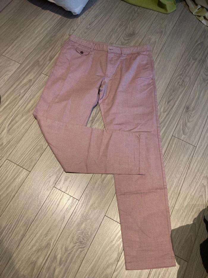 Pantalon en toile Zara Man - photo numéro 1