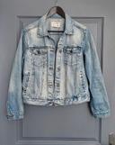 Veste en jean bleue claire Pull&Bear Taille L