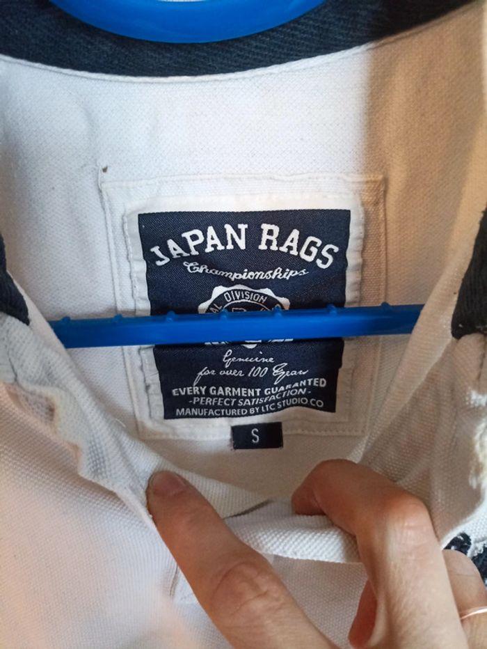 Polo homme blanc S de chez Japan Rags - photo numéro 2