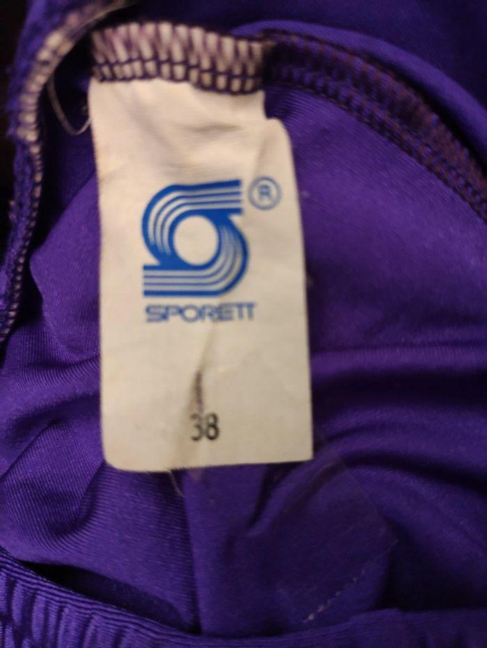 Collant legging violet sport Sporett 38 - photo numéro 5