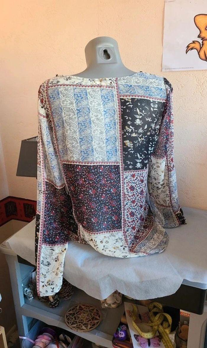 Blouse légère à motifs 38 - photo numéro 3