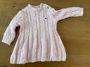 Robe pull coton rose Le Phare de la Baleine 3 mois