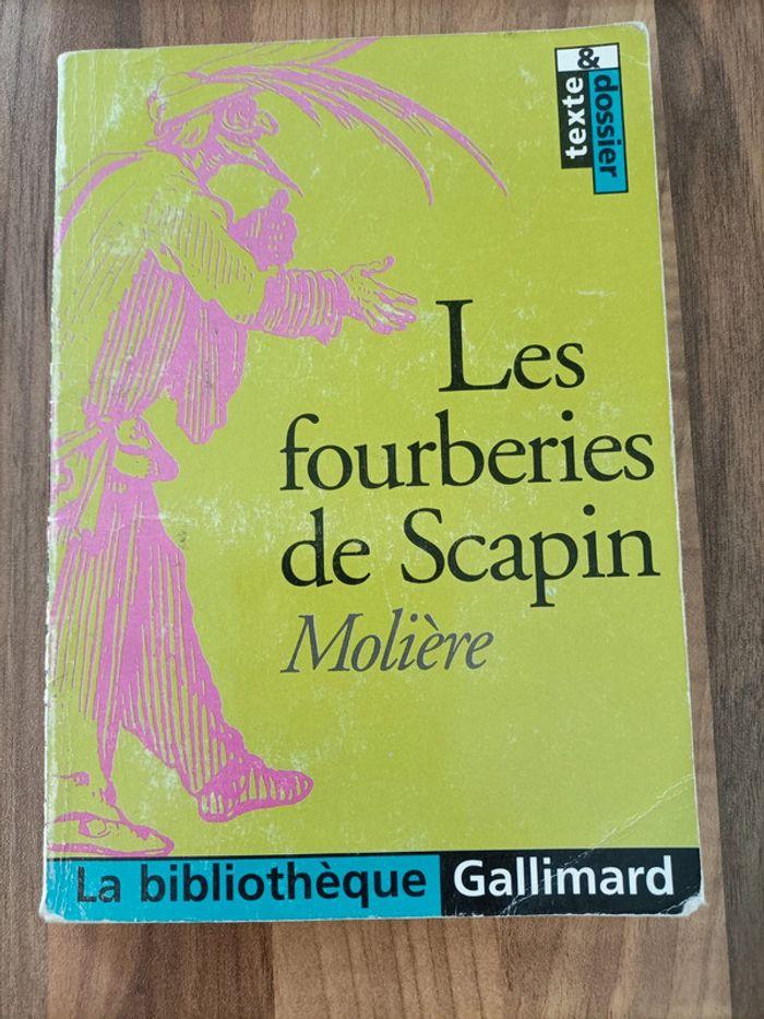 Les fourberies de Scapin avec dossier étude - photo numéro 1